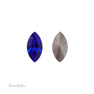 Swarovski 4228 Наветт 6х3 мм, величественный синий (#296), 1 шт.