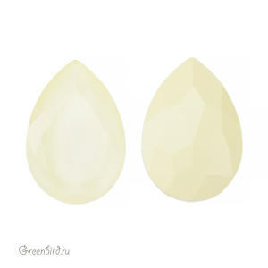 Swarovski 4327 Капля 30х20 мм, пудрово-желтый (#001L101), 1 шт.