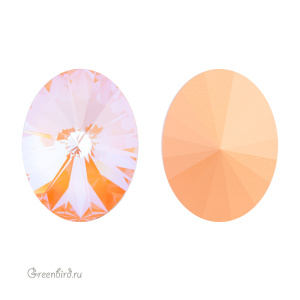 Swarovski 4122 Овал Риволи 18x13,5 мм, персиковый делайт (#001L140D), 1 шт.
