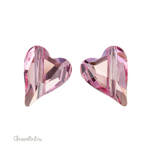 5743 Бусина Wild Heart Bead 12mm – Rose (#209) 5743 Бусина Wild Heart Bead 12mm – Rose (#209)