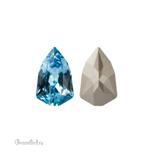 Swarovski 4707 Узкий триллиант 24x15,2 мм, аквамарин (#202), 1 шт.