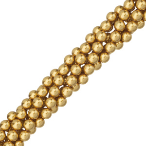 Swarovski 5810 Жемчуг 6 мм, королевский золотой (#2034), уп. 20 шт.