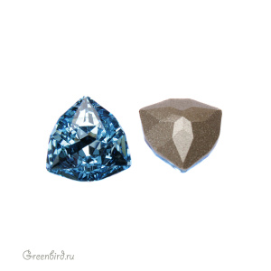 Swarovski 4706 Триллиант 12 мм, аквамарин (#202), 1 шт.