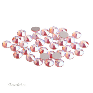 Swarovski 2088 Клеевые стразы круглые SS20, светло-розовый радужный (#223AB), уп. 36 шт.
