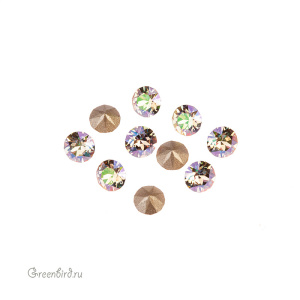 1088 Chaton SS19 – Luminous Green (#001LUMG), 10 шт.