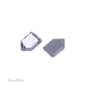 Swarovski 2774 Термостразы Пентагон 6,3x4,2 мм, прозрачный (#001), 1 шт.