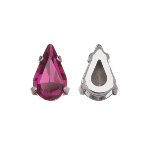 Crystalbird 4328 ÐÐ°Ð¿Ð»Ñ 10x6 Ð¼Ð¼ Ð² Ð¾Ð¿ÑÐ°Ð²Ðµ, ÑÐ¾Ð´Ð¸Ð¹, ÑÑÐºÑÐ¸Ñ (#K502), 6 ÑÑ.