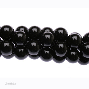 Жемчуг 10 мм #5810 Mystic Black (#335)