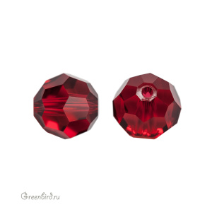 5000 Бусина круглая 10mm – Scarlet (#276)