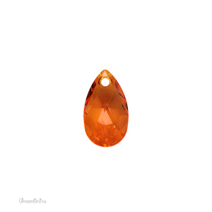 6106 подвеска Pear Shaped 16mm – Astral Pink (#001API)