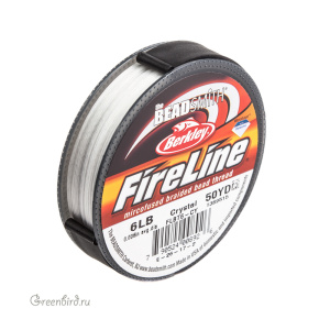 Crystal Fireline 6lb/Size D 0.006'' 50YD катушка