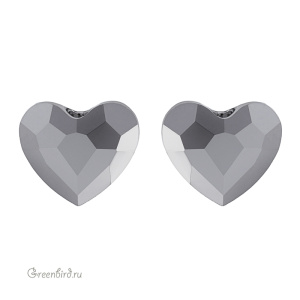 5741 Бусина Love Bead 8mm – Silver Night 2X (#001SINI2)