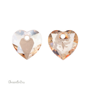 6432 подвеска Heart Cut 10,5 mm – Golden Shadow (#001GSHA) 6432 подвеска Heart Cut 10,5 mm – Golden Shadow (#001GSHA)