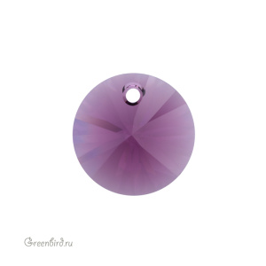 Swarovski 6428 подвеска Мини Диск 12 мм, аметист (#204), 1 шт.