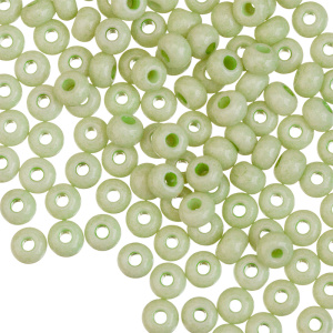 Бисер чешский PRECIOSA Czech круглый 6/0, непрозрачный, Light Olive (#03152), 10 г