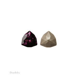 Swarovski 4706 Триллиант 12 мм, аметист (#204), 1 шт.