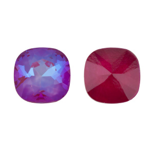 Crystalbird 4470 Кушон 12x12 мм, Сиам (#208MI), 1 шт.