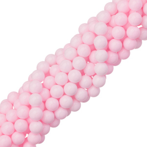 Жемчуг "Майорка" 10 мм, розовый, нить (#Maj-145)