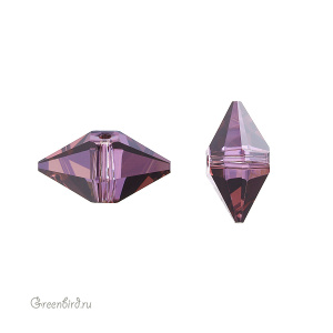 5747 Бусина Double Spike 16x8mm –  Lilac Shadow (#001LISH)
