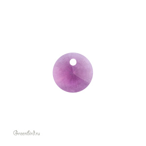 Swarovski 6428 подвеска Мини Диск 6 мм, ирис (#219), 1 шт.