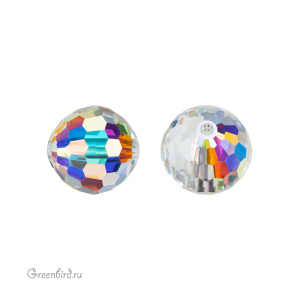 5003 Бусина круглая Disco Ball 8mm – Crystal AB (#001AB)