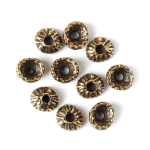 "Специи", чашечка, ант. латунь, 1 шт. (#Л1545)