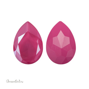 4327 Pear Flat 30х20 мм – Lacquer Peony Pink (#001L113S)