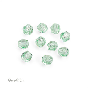 Swarovski 5000 Бусины круглые 4 мм, хризолит (#238), уп. 10 шт.