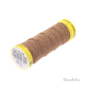 Нить эластичная Gutermann, коричневый (#1028)