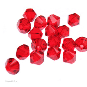 5328 Bicone 4mm – Light Siam (#227)