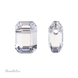 Swarovski 5514 Бусина Маятник 10х7 мм, прозрачный (#001), 1 шт.