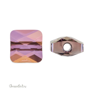 5053 Бусина Mini Square Bead 6mm – Lilac Shadow (#001LISH)