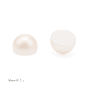 Swarovski 2081/2 Термостразы Кабошон Жемчужина SS34, кремовый жемчуг (#001CMPRL), 1 шт.