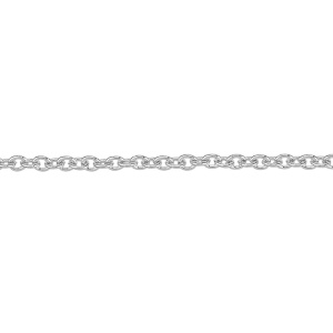 Цепочка 4 мм, родий, 10 см (#SVA-Chain-93R)