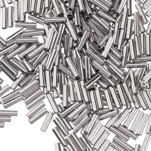 MIYUKI Bugle 6mm – Palladium Plated (#194) MIYUKI Bugle 6mm – Palladium Plated (#194)