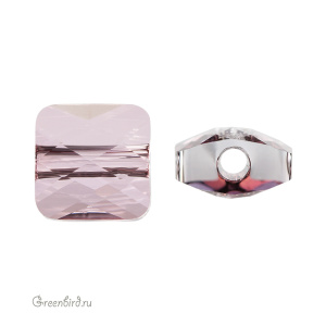 5053 Бусина Mini Square Bead 6mm – Antique Pink (#001ANTP)
