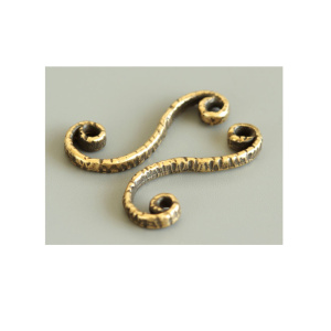 "Реликтовый лес", коннектор, ант. латунь, 1 шт (#Л2630)