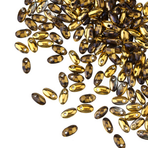 Rizo 2,5x6mm, Black Diamond/Amber, 10 гр (#FR40010)