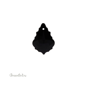 6090 подвеска Baroque 16x11mm – Jet (#280) 6090 подвеска Baroque 16x11mm – Jet (#280)