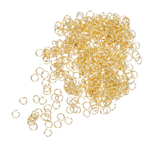 Соединительные кольца 3 - 0,4 мм, золото, уп. 2 г (#CN-RG-001G)