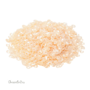 Пайетки 3мм чаша Rosa Chiaro (#159)