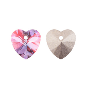 Crystalbird 6228C подвеска Heart 10 мм – Light Rose LA (#D223LA), 1 шт. (#CBPN-0039)