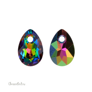 6433 подвеска Pear Cut 9mm – Vitrail Medium (#001VM) 6433 подвеска Pear Cut 9mm – Vitrail Medium (#001VM)