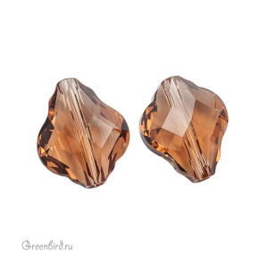 5058 Бусина Baroque Bead 14mm – Light Smoked Topaz (#221) 5058 Бусина Baroque Bead 14mm – Light Smoked Topaz (#221)