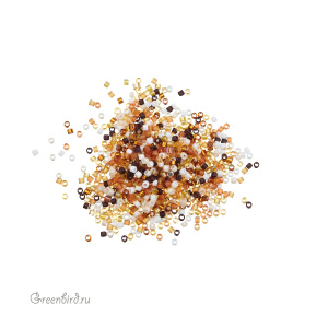 MIYUKI Delica, микс размеров 11/0 и 10/0 (#MIX04) MIYUKI Delica, микс размеров 11/0 и 10/0 (#MIX04)