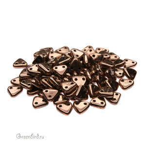 CzechMates Triangle 6мм, Bronze, 10 гр (#B23980)