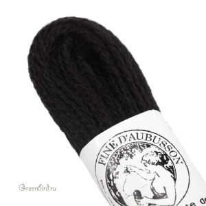 Шерсть AVAS Fine D'Aubusson, черный, 1 шт. (#4106)