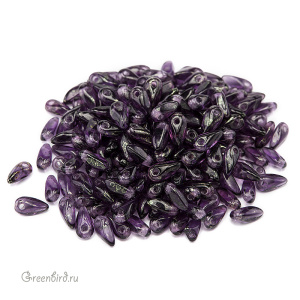 Mini Dagger 2,5x6mm, Luster Gold/Tanzanite, 10 гр (#LP20510)