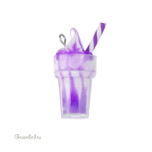 Подвеска "Фруктовое мороженое", фиолетовый, 1 шт. (#SVA-BASE-133)