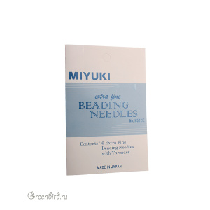 Иглы MIYUKI с нитевдевателем (#JPN156)